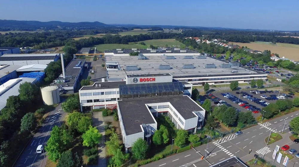 Bosch Firmengelände aus der Luft