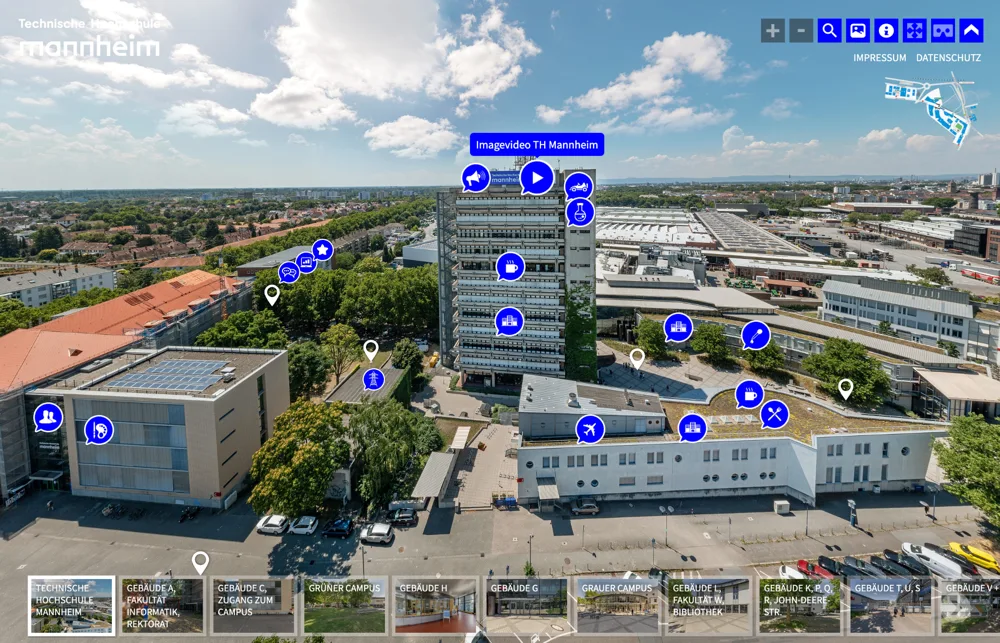 360-Grad-Campusprojekt TH Mannheim