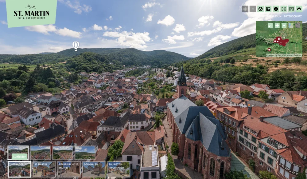 Interaktive 360-Grad-Ansicht St. Martin